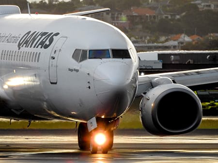 Qantas nose