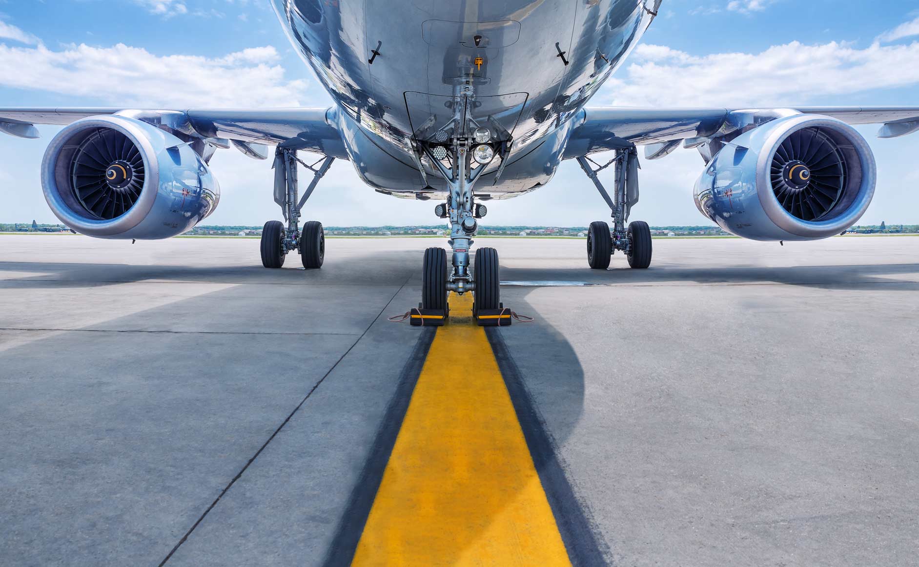 Plane on tarmac